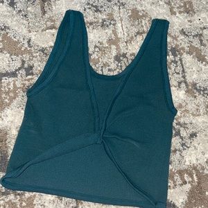 Urban Outfitters Green Crop Top